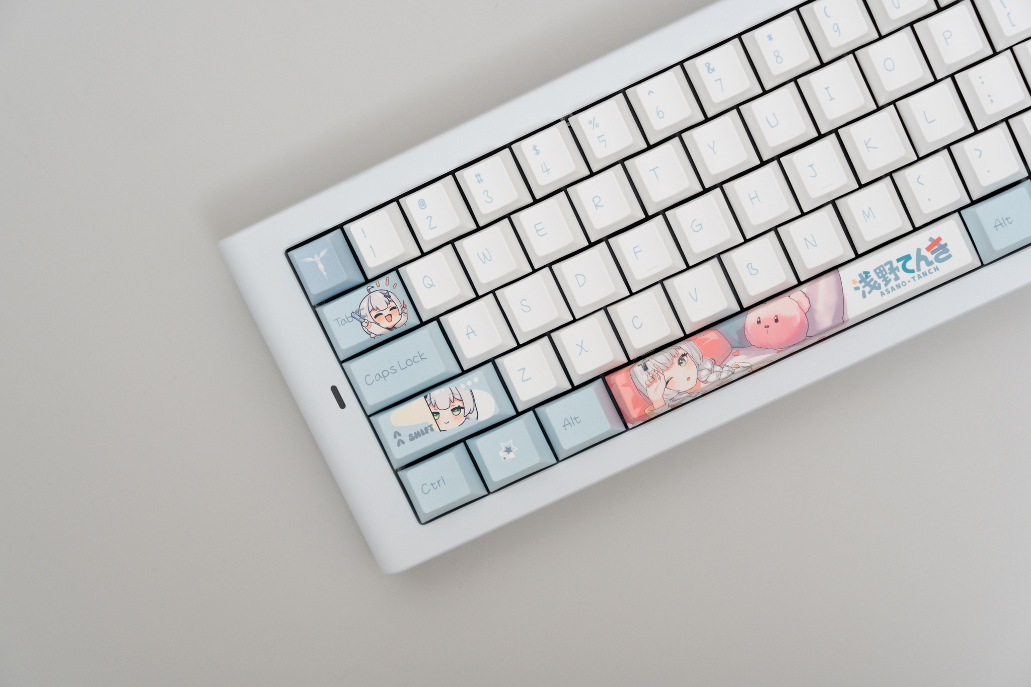 TANCHJIM X Utyping Asano Touch レビュー：キュートなデザインの高品質PBTキーキャップセット