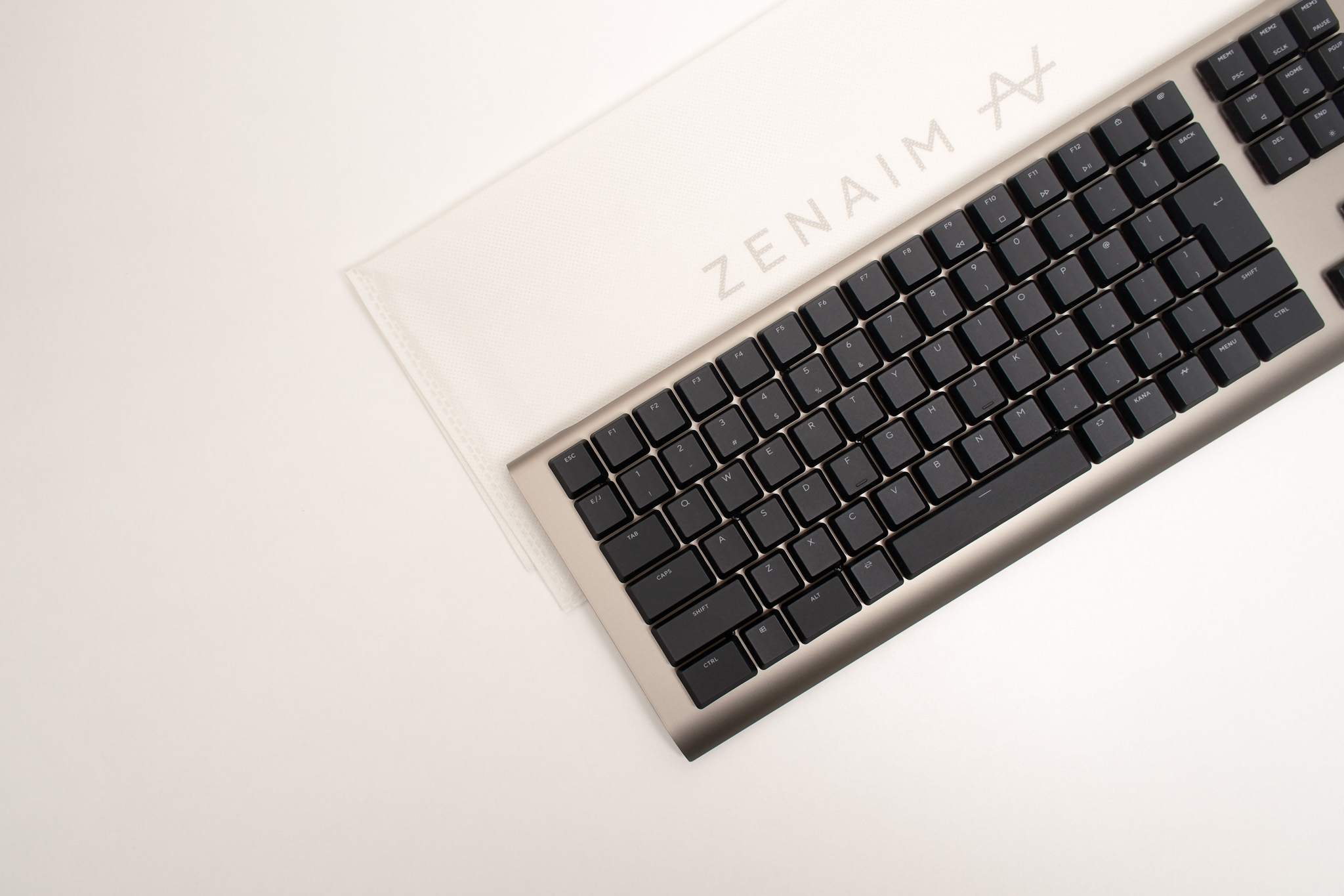 ZENAIM KEYBOARD レビュー：ZETA DIVISION監修の超ショートストロークキーボード