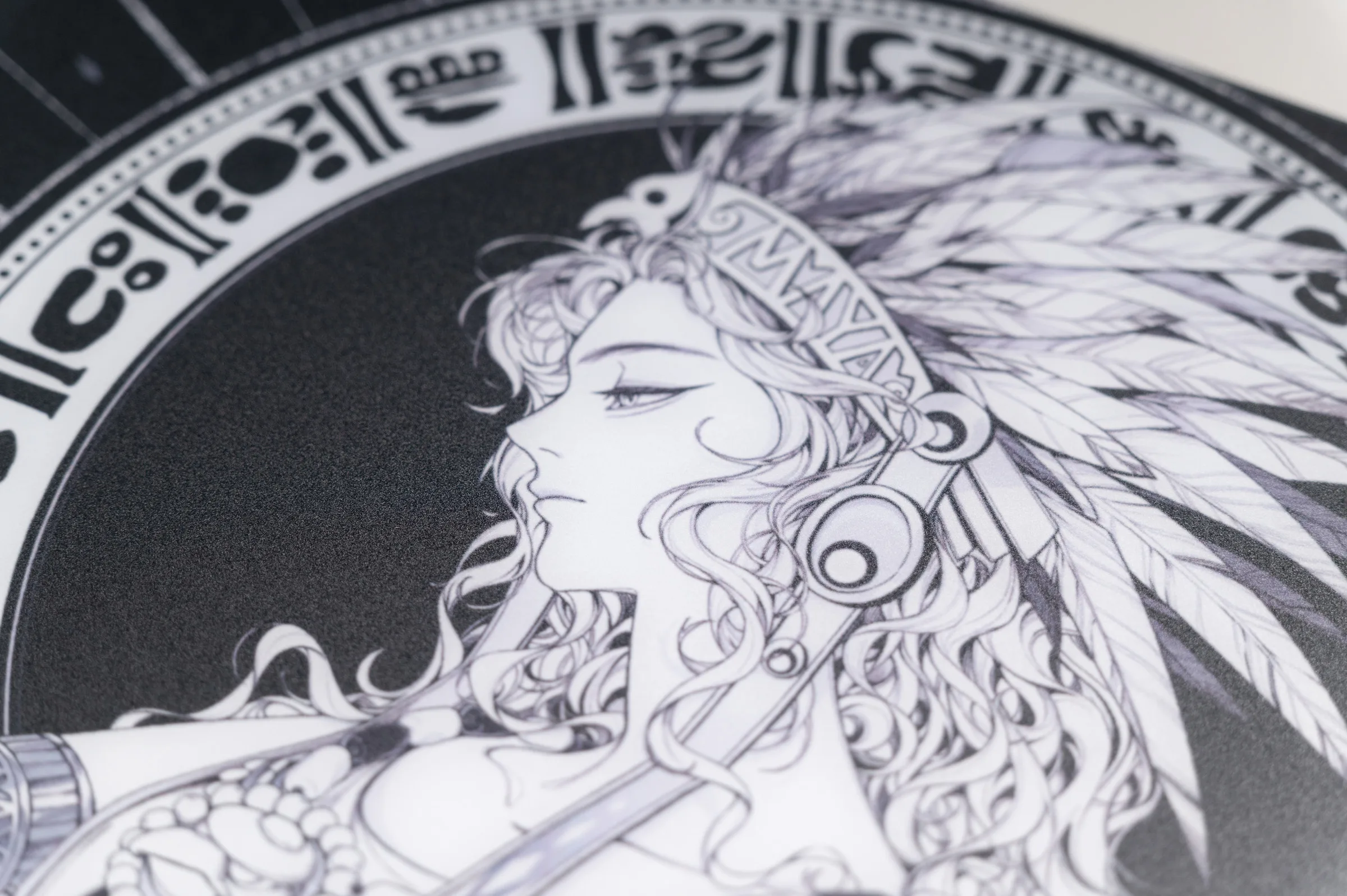 MAYA Glass Mousepad