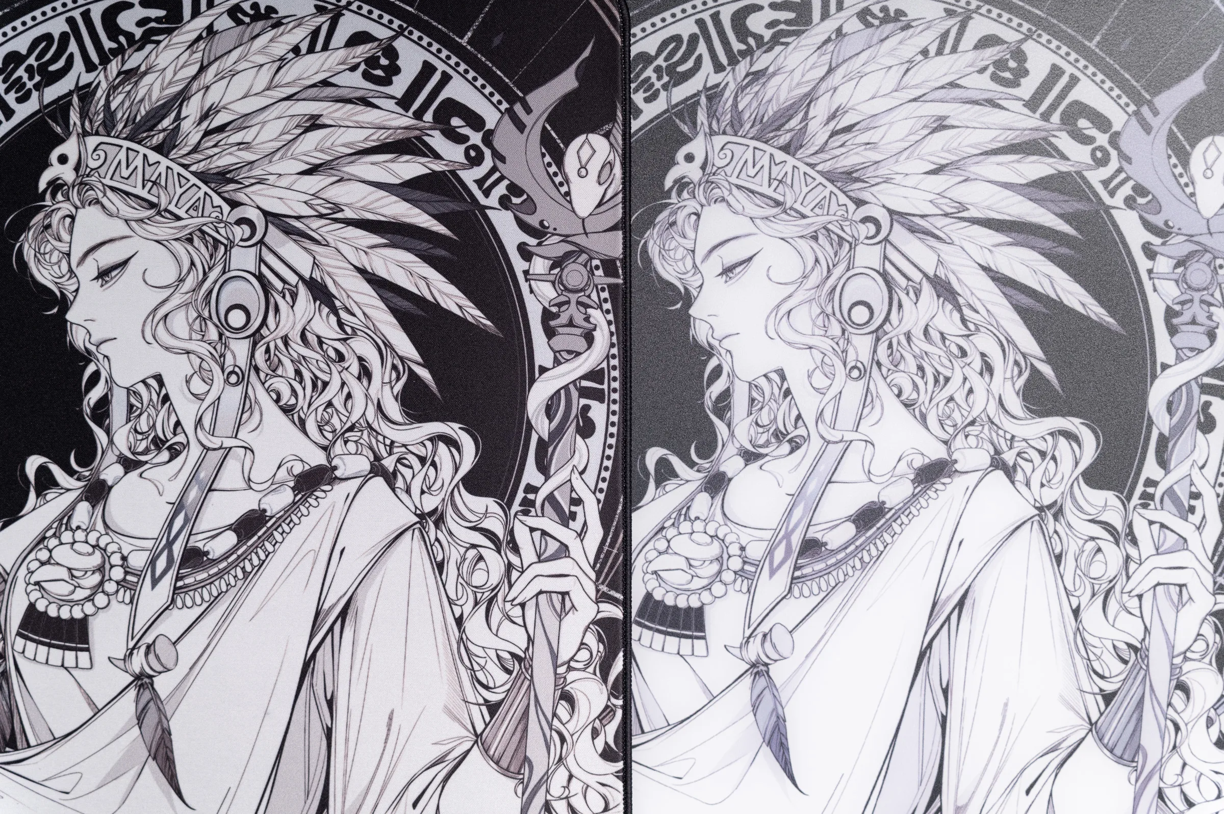 左:Cloth|右:Glass